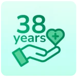38 years